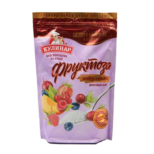 Кулинар, фруктоза, порошок, 250 гр